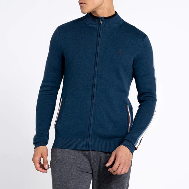 Dare2B Blue Full Zip Sweater