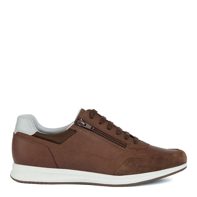 Geox Brown Avery Casual Shoes