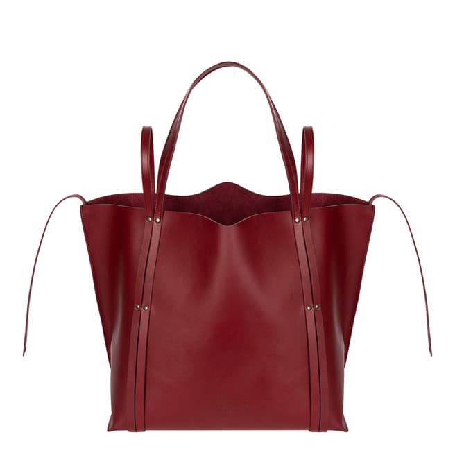 Hill & Friends Oxblood The Hepworth Tote