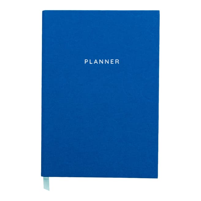 Ohh Deer Blue Calligraphy 4-month Planner, A5