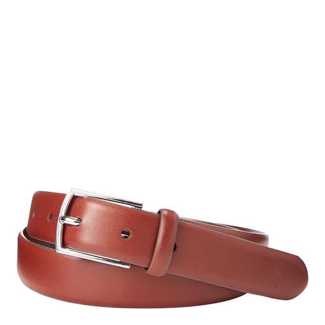 Polo Ralph Lauren Brown Smooth Leather Belt