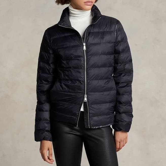 Polo Ralph Lauren Black Quilted Coat