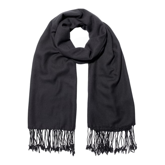 Osprey London Black Rainbow Scarf