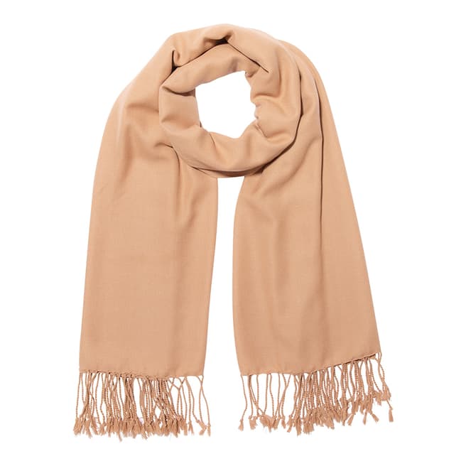 Osprey London Camel Rainbow Scarf