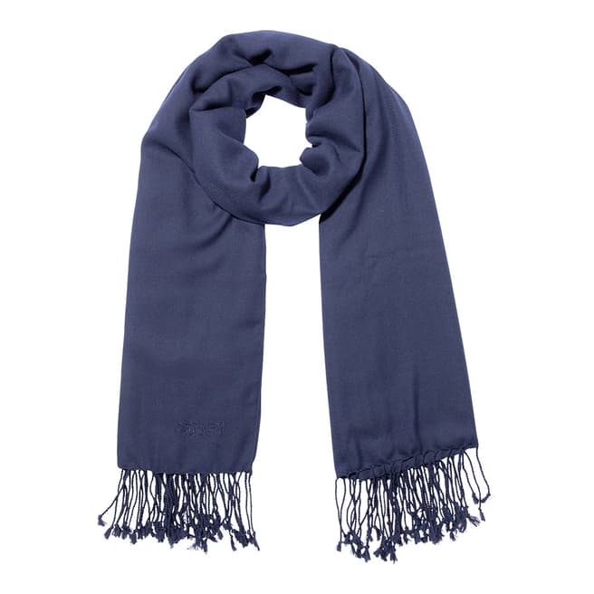 Osprey London Navy Rainbow Scarf