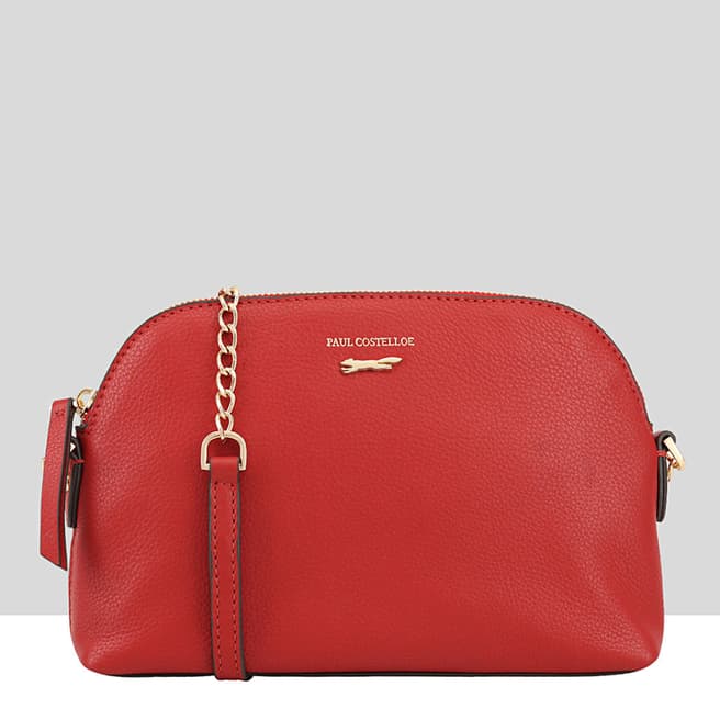 Paul Costelloe Red Paris Crossbody