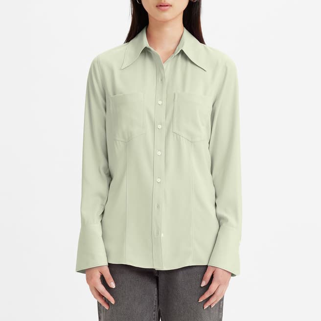 Levi's Mint Rilynn Silky Shirt