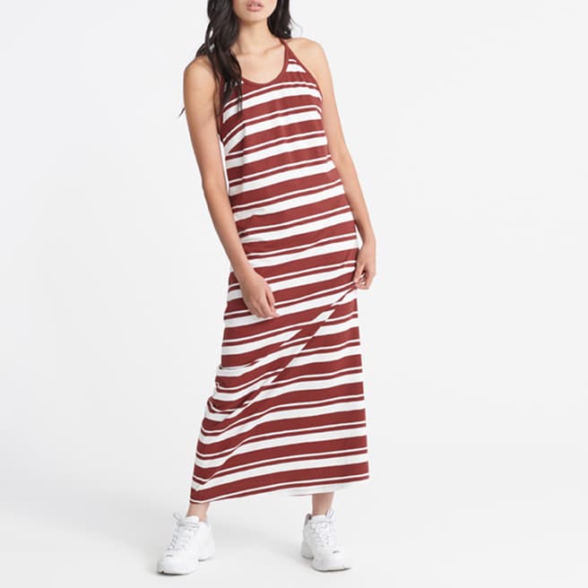 Superdry Rose Summer Stripe Maxi Dress