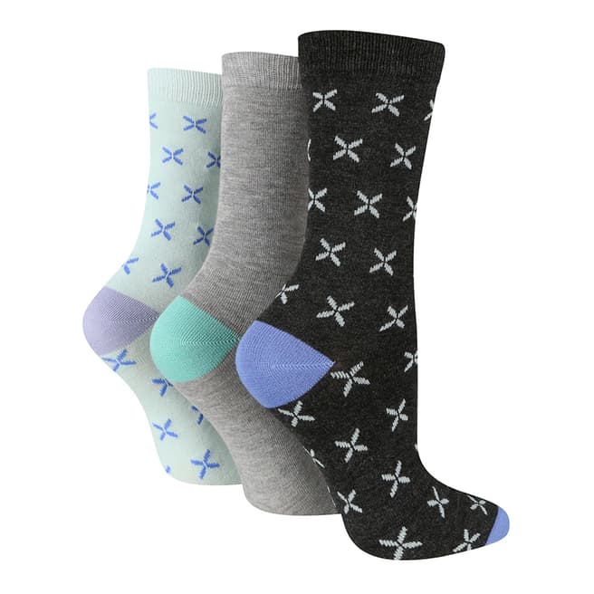 Glenmuir Multi 3 Pack Sock Gift Box