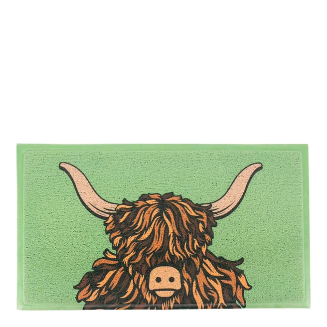 Artsy Doormats Highland Cow Doormat (70 x 40cm)