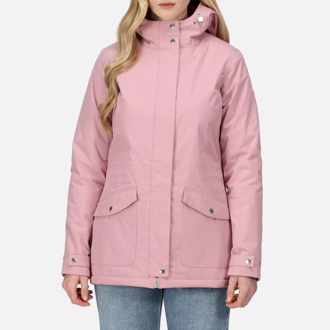 Regatta Powder Pink Waterproof Insulated Jacket