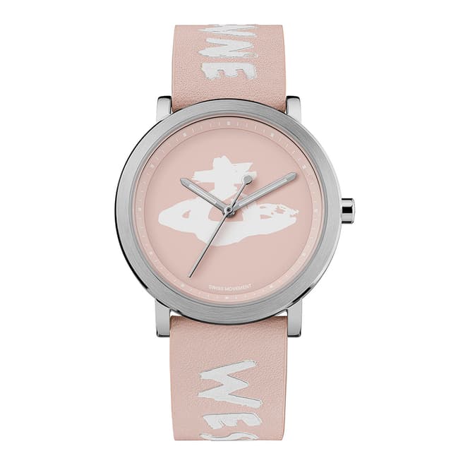 Vivienne Westwood Light Pink Dial Ladbroke Quartz Watch