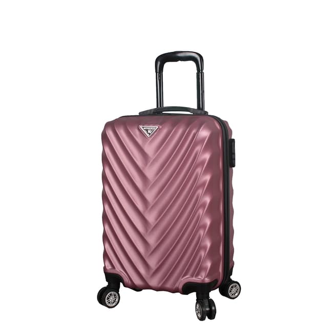 MyValice Cabin Rose Gold Directional Lined Suitcase