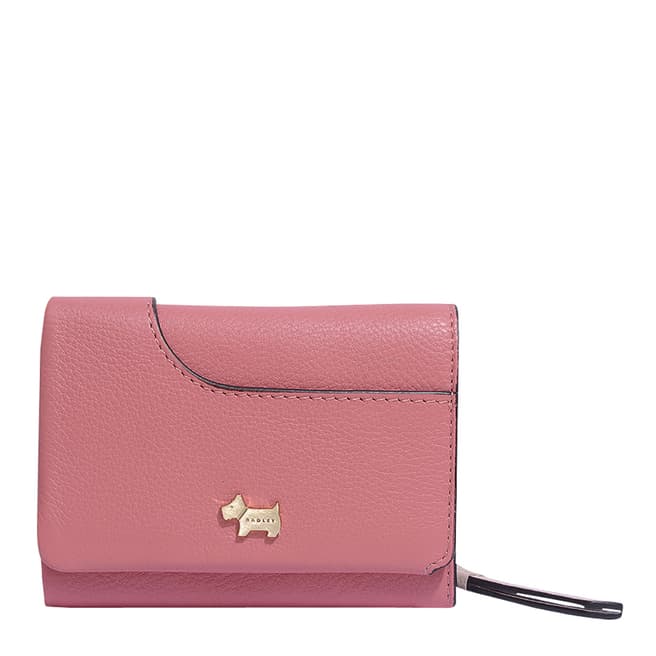 Radley Pink London Pockets Small Trifold Purse