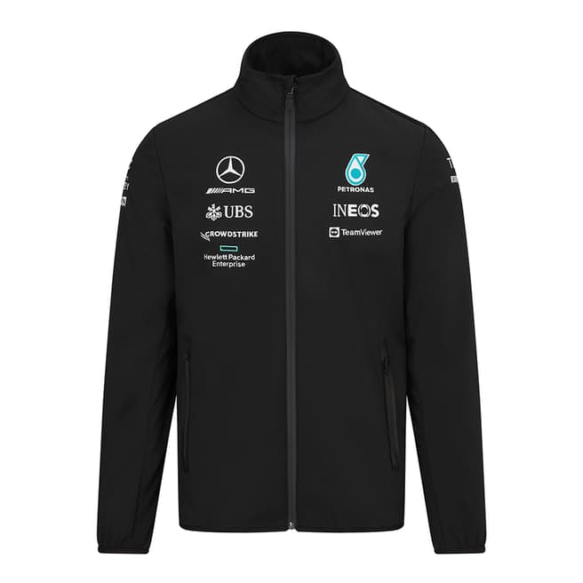 Mercedes Black Mercedes Full Zip Hoodie