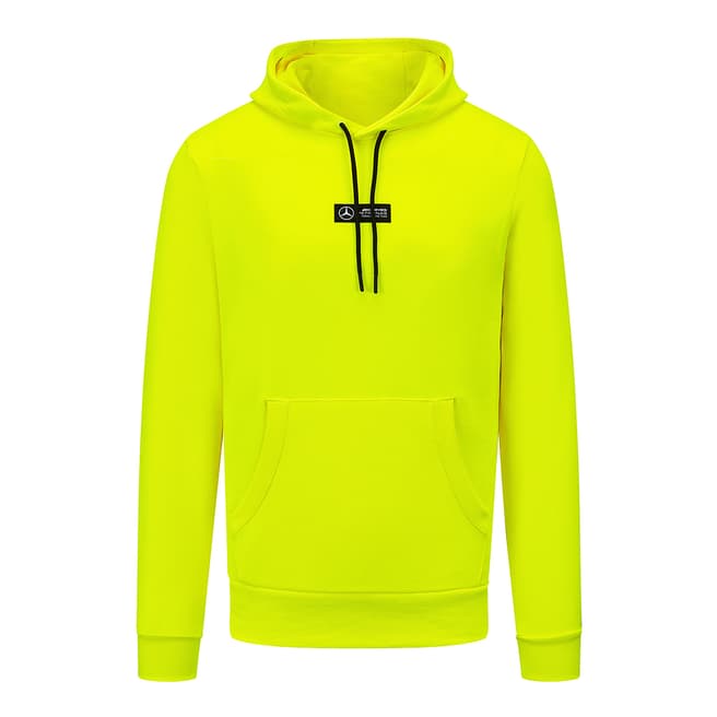 Mercedes Neon Yellow Mercedes Team Hoodie