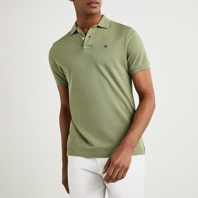 Hackett London Sage Short Sleeve Cotton Polo Shirt
