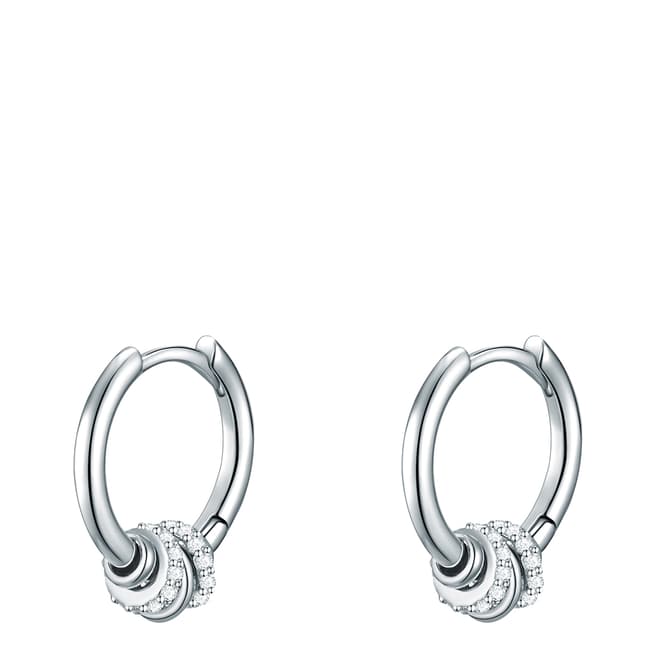 Lindenhoff Silver Small Hoop Earrings