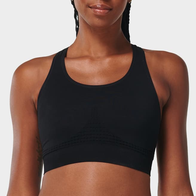 Sweaty Betty Black Stamina Workout Bra