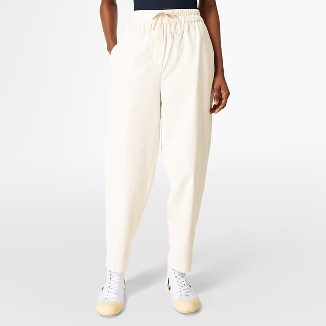 Sweaty Betty Oyster White Blake Twill Pant