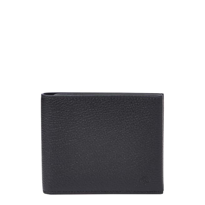 Mulberry Black Somerton Classic Grain Leather 8 Card Wallet 