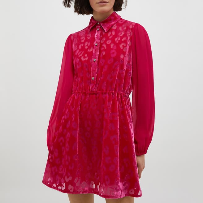 Max&Co. Pink Arianna Belted Dress