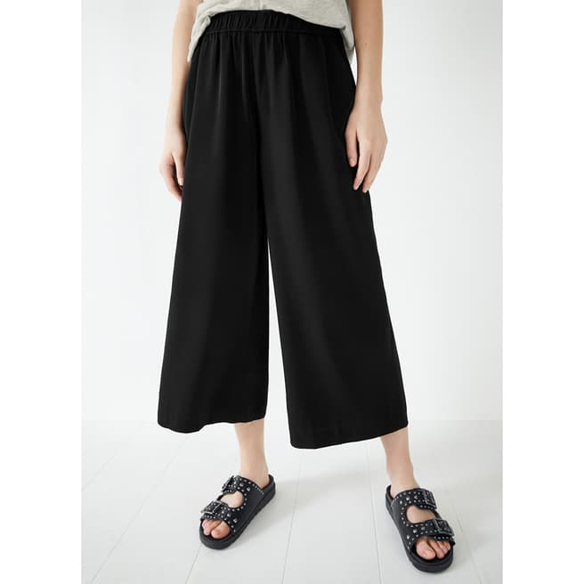 hush Black Olivia Culottes