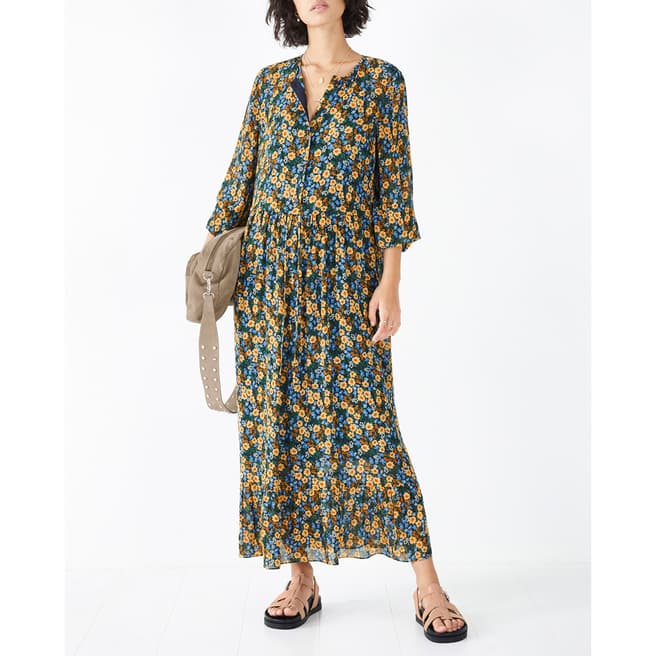 hush Multi Flora Floral Print Maxi Dress