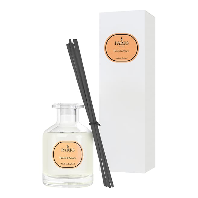 Parks London Vintage Aromatherapy Peach & Amyris Diffuser 100ml