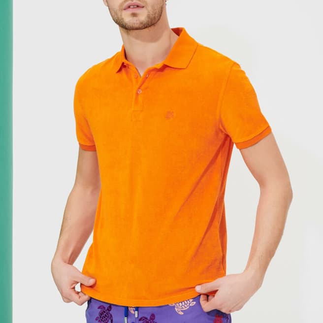 Vilebrequin Orange Pacific Polo