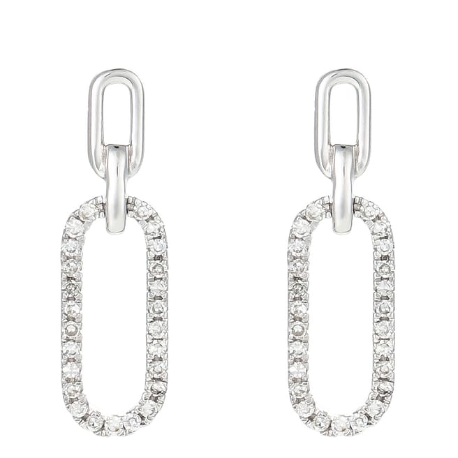 Le Diamantaire White Gold "Melete" Earrings