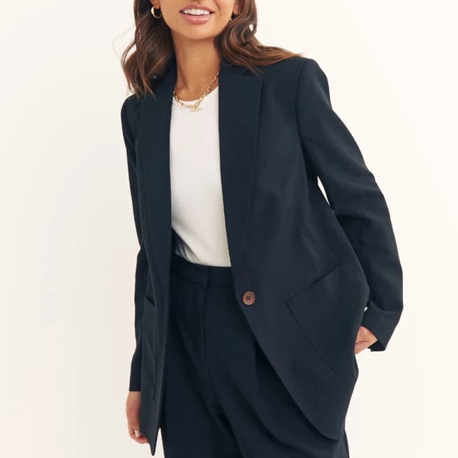 Nobody's Child Black Bonnie Tailored Blazer