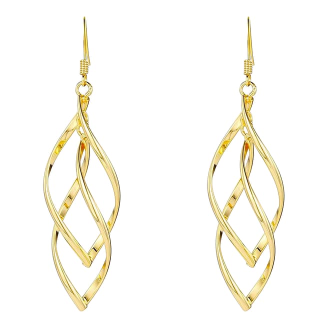 Chloe Collection by Liv Oliver 18K Gold Geometric Earrings