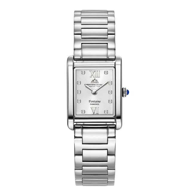 Christophe-Duchamp Women's Fontaine Silver Watch 21mm