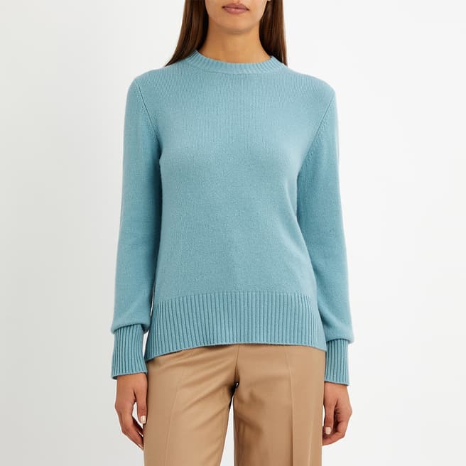 N°· Eleven Seafoam Cashmere Blend Round Neck Jumper