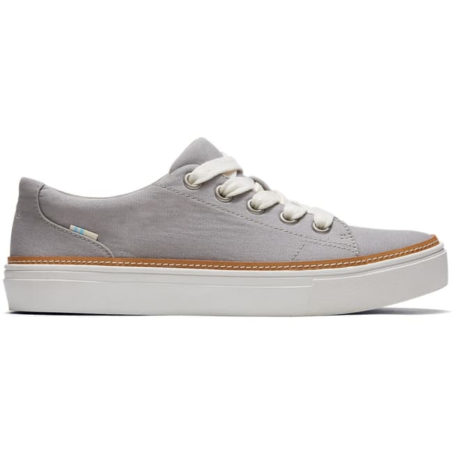 Toms Drizzle Grey Alex Canvas Trainer