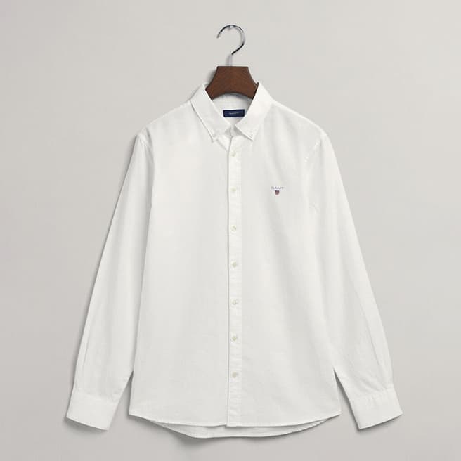 Gant Teen's White Oxford Cotton Shirt