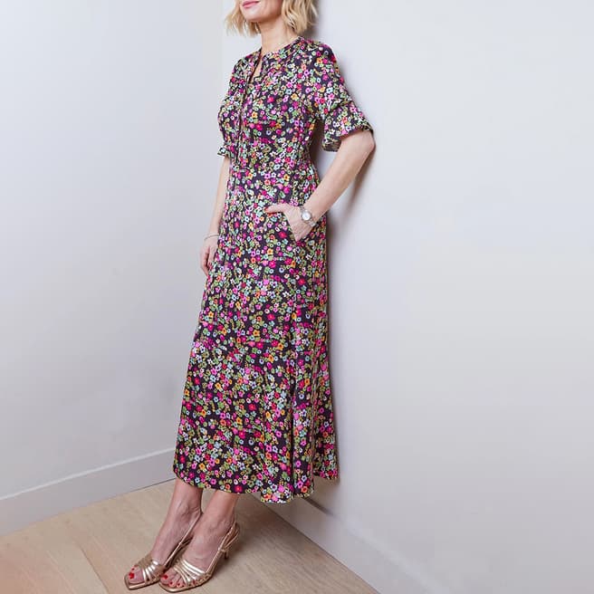 Wyse Multi Valentina Long Floral Dress