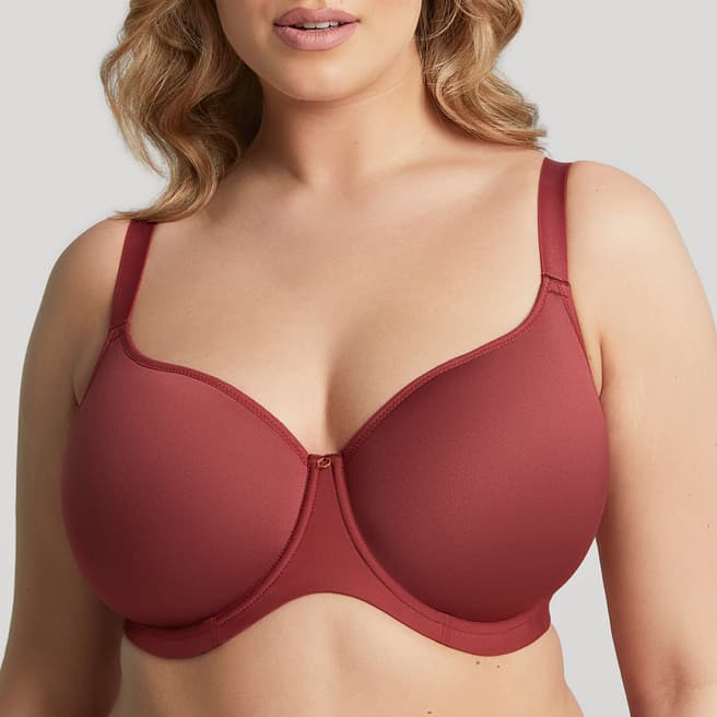 Sculptresse Red Elegance Moulded Spacer T-Shirt Bra