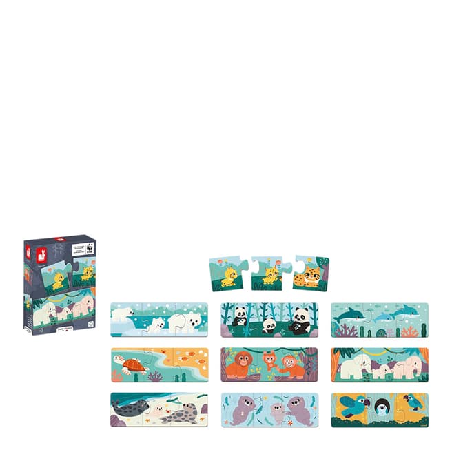 Janod Animals Puzzle, Matching Game