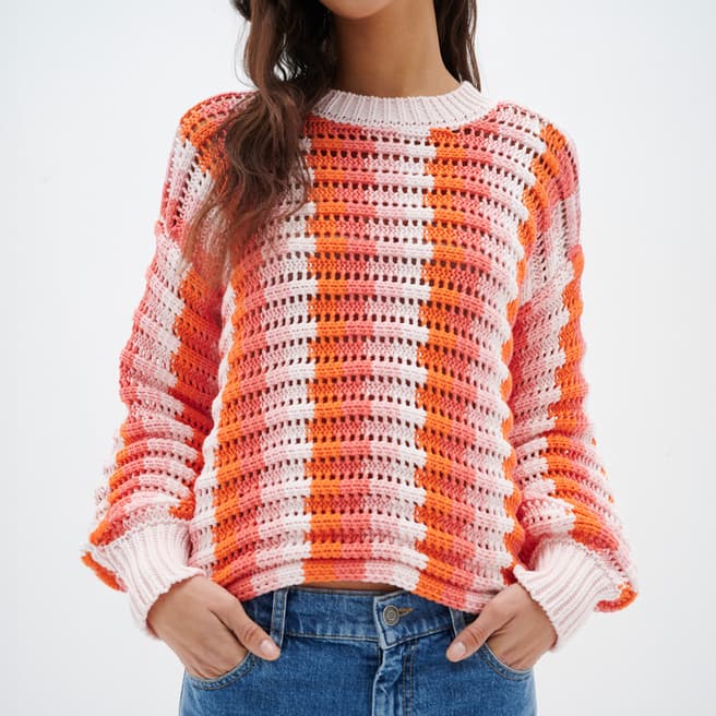 Inwear Multi Alyssa Crochet Cotton Blend Jumper