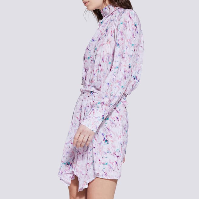 IRO Light Pink Bily Floral Mini Dress