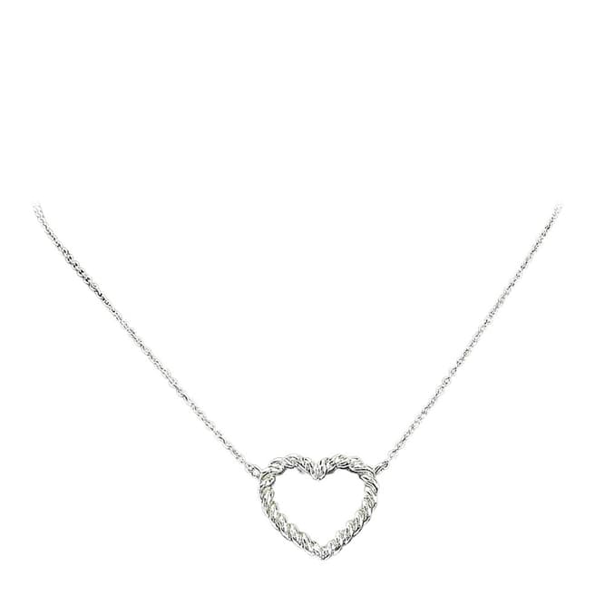 Vintage Tiffany & Co Silver Tiffany & Co. Heart Necklace