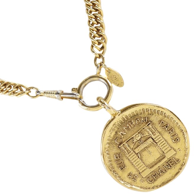 Vintage Chanel Gold Chanel Necklace  - AB