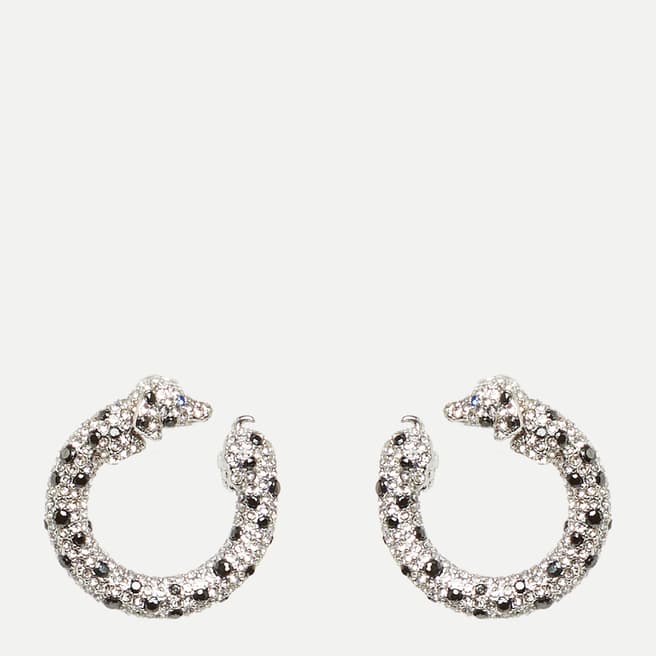 Kate Spade Clear Multi Pave Bypass Hoops