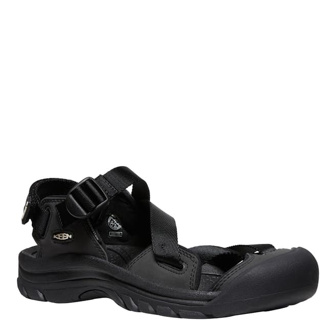 Keen Black Zerraport II Closed Toe Sandals