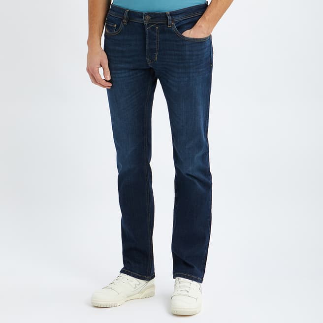 Diesel Dark Blue Safado-X Straight Stretch Jeans