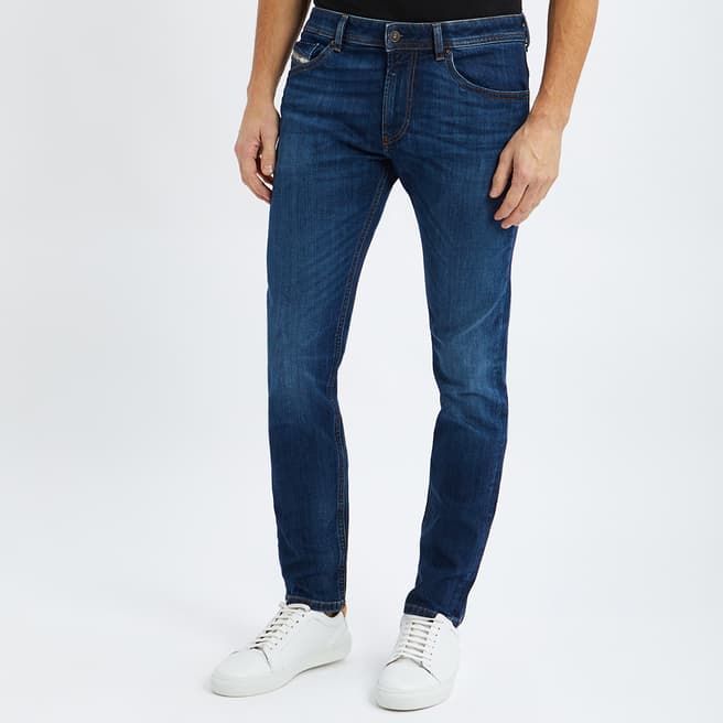 Diesel Dark Blue Thommer-R Slim Stretch Jeans