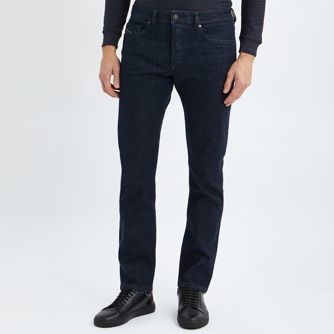 Diesel Black Buster-X Tapered Stretch Jeans