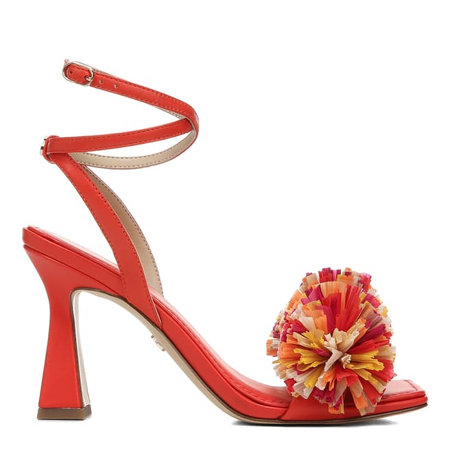 Sam Edelman Multi Clare Ruffle Heeled Sandals